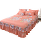 📢📢 OFERTA DEL 49% DE DESCUENTO!! ⏰ Juego de 3 Piezas de Falda de Cama con Volantes 🛏️
