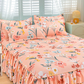 📢📢 OFERTA DEL 49% DE DESCUENTO!! ⏰ Juego de 3 Piezas de Falda de Cama con Volantes 🛏️