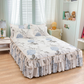 📢📢 OFERTA DEL 49% DE DESCUENTO!! ⏰ Juego de 3 Piezas de Falda de Cama con Volantes 🛏️