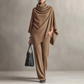 ❄️✨ Conjunto con Efecto de Gamuza – Cálido, Elegante y Sencillo para un Look Sofisticado en Invierno 💃🧥