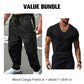 ✨🔥Pantalones de Carga para Hombre con Múltiples Bolsillos