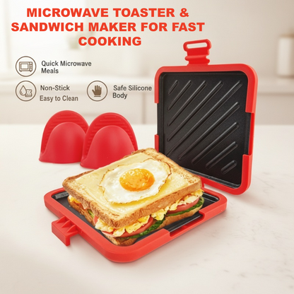 🔥Novedades 2026: ¡50% de descuento por tiempo limitado!🔥Tostadora y Sandwichera para cocina rápida