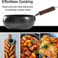 🍲 ¡50% DE DESCUENTO! 🔥Olla de hierro grueso sin esmaltar con tapa – Duradera, distribución uniforme del calor y perfecta para cocinar a fuego lento 🥘