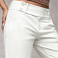 🌺💐 Pantalones de traje acampanados elegantes para mujer