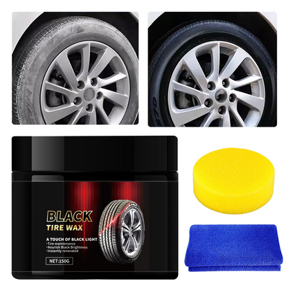 🚗Kit de cera protectora y abrillantadora instantánea para neumáticos👍✨