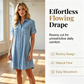 🔥 Oferta por tiempo limitado: hasta un 50 % de descuento 🔥 Vestido camisero vaquero informal para mujer