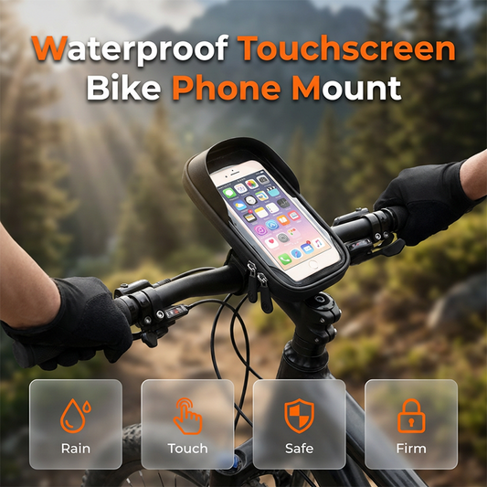 Funda impermeable para el móvil para bicicleta