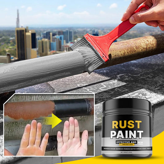 Pintura gris impermeable, resistente a los rayos UV y al desgaste, y antioxidante, para aplicar con brocha