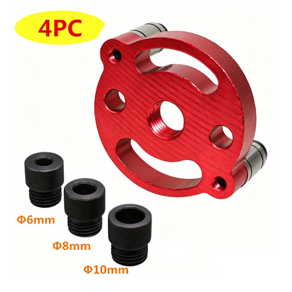 🛠️ ¡OFERTA POR TIEMPO LIMITADO 50% DE DESCUENTO! 📏 Kit de Plantilla para Espigas Autocentrantes de Carpintería – Precisión Total, Aleación de Aluminio, Casquillos de Acero y Ajustable ✨