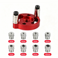 🛠️ ¡OFERTA POR TIEMPO LIMITADO 50% DE DESCUENTO! 📏 Kit de Plantilla para Espigas Autocentrantes de Carpintería – Precisión Total, Aleación de Aluminio, Casquillos de Acero y Ajustable ✨