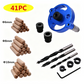 🛠️ ¡OFERTA POR TIEMPO LIMITADO 50% DE DESCUENTO! 📏 Kit de Plantilla para Espigas Autocentrantes de Carpintería – Precisión Total, Aleación de Aluminio, Casquillos de Acero y Ajustable ✨