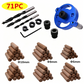 🛠️ ¡OFERTA POR TIEMPO LIMITADO 50% DE DESCUENTO! 📏 Kit de Plantilla para Espigas Autocentrantes de Carpintería – Precisión Total, Aleación de Aluminio, Casquillos de Acero y Ajustable ✨
