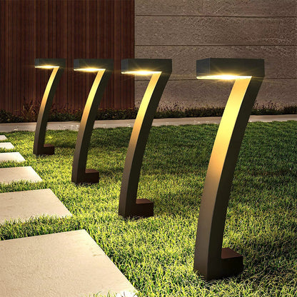 🌌 ¡OFERTA RELÁMPAGO 50% DE DESCUENTO + ENVÍO GRATIS! 🏡 Luces Solares de Exterior en Forma de "7" – Impermeables IP65, hasta 12 Horas de Luz, 6 LEDs y Carga Automática ✨