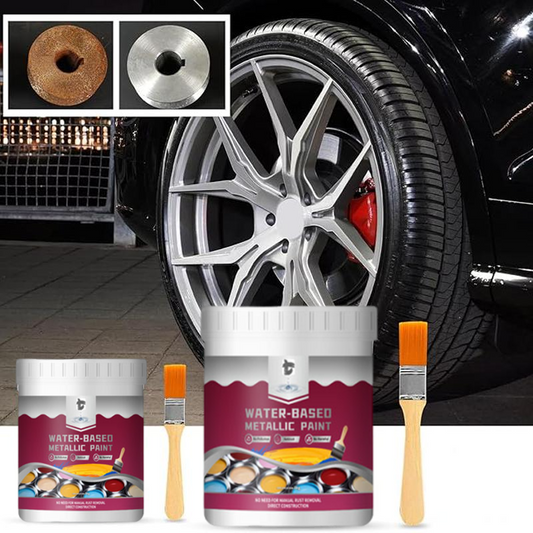 ⏳Oferta por tiempo limitado⏰Pintura metálica convertidora de óxido: una sola capa detiene el óxido, sin necesidad de lijar ni sin gases.🔨🛡️
