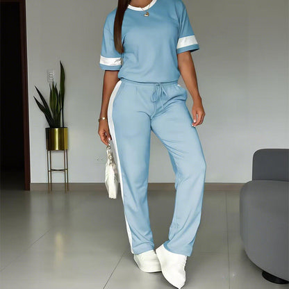 👖 ¡50 % DE DESCUENTO! 🌸 Conjunto de pantalones cómodos para mujer con cordón: cómodos, elásticos y perfectos para estar en casa y el tiempo libre 🏠