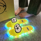 Zapatillas de dibujos animados con luces LED