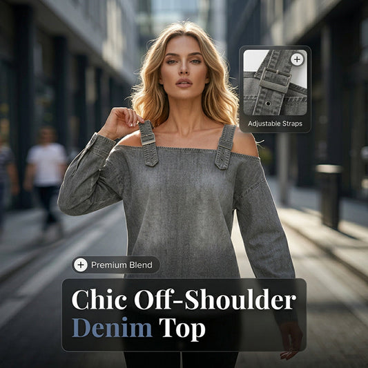 👕 ¡50 % DE DESCUENTO POR TIEMPO LIMITADO! ✨ Top vaquero para mujer: tirantes anchos, moderno, informal ✨