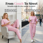 Conjunto Casual para Dama de Blusa Manga Corta y Pantalón