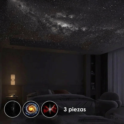 Proyector de Estrellas y Luz de Noche 2 en 1