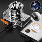 Linterna Frontal LED Potente para Pesca y Exteriores, Recargable y Resistente al Agua