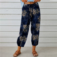 💥Novedades y ofertas especiales: pantalones jogger de cintura alta con estampado floral vintage