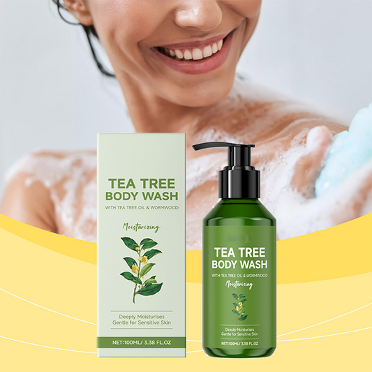 Gel de ducha hidratante con árbol de té