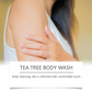Gel de ducha hidratante con árbol de té