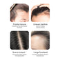 Polvos instantáneos para cubrir las canas en la línea del cabello