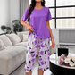 💤🔥 OFERTA DE VERANO: 50 % de descuento 👗 Conjunto de pijama cómodo para mujer: suave, ligero y perfecto para las noches cálidas ✨