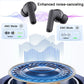 Auriculares inalámbricos Bluetooth sin latencia con pantalla multifuncional