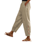 ⏰🔥¡50 % DE DESCUENTO POR TIEMPO LIMITADO! 👖 Pantalones informales de mujer con cintura elástica y bolsillos: cómodos, elegantes y versátiles ✨