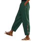 ⏰🔥¡50 % DE DESCUENTO POR TIEMPO LIMITADO! 👖 Pantalones informales de mujer con cintura elástica y bolsillos: cómodos, elegantes y versátiles ✨