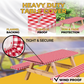 Funda impermeable para mesa de picnic de 1,8 m - Juego de 3 unidades