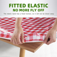 Funda impermeable para mesa de picnic de 1,8 m - Juego de 3 unidades