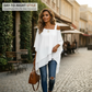 🔥Oferta por tiempo limitado: 50 % de descuento en una blusa informal asimétrica de corte holgado para mujer