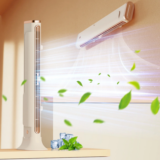 ⏰🥳¡OFERTA ESPECIAL 2026: 50 % DE DESCUENTO! 🌬️ Ventilador de torre multifuncional sin aspas: fresco, silencioso y seguro ✨
