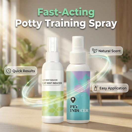 ⏳¡50 % DE DESCUENTO POR TIEMPO LIMITADO! 🐶 Spray para enseñar a las mascotas a hacer sus necesidades: ¡di adiós a los accidentes en casa! 🏠