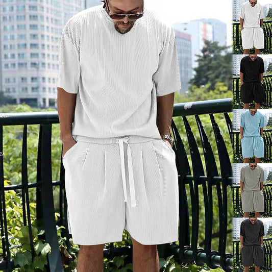 🔥Novedades y ofertas especiales: conjunto informal de dos piezas para hombre