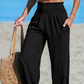 ⏳🔥 ¡50% DE DESCUENTO POR TIEMPO LIMITADO! 🌞 Pantalones harem de cintura alta fruncidos para mujer: comodidad veraniega sin esfuerzo ✨