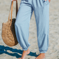⏳🔥 ¡50% DE DESCUENTO POR TIEMPO LIMITADO! 🌞 Pantalones harem de cintura alta fruncidos para mujer: comodidad veraniega sin esfuerzo ✨