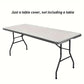 Mantel de Spandex Ajustable para Mesa Rectangular o Cuadrada