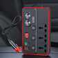 🚗 Cargador multifuncional para coche con tomas de CA y USB 🔌