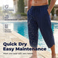 Pantalones capri tipo harén informales para hombre