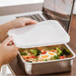 Caja multifuncional 2 en 1 para guardar alimentos y colador