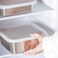Caja multifuncional 2 en 1 para guardar alimentos y colador
