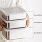 Caja multifuncional 2 en 1 para guardar alimentos y colador