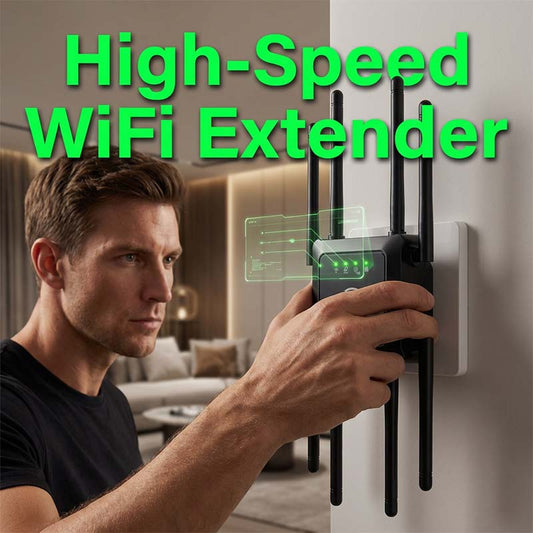 Repetidor WiFi de largo alcance para la cobertura doméstica