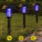 ☀️Lámpara solar antimosquitos ✨ – Lámpara de jardín con estaca, matainsectos UV y luz solar para senderos🦟🚫