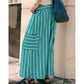 🔥Oferta por tiempo limitado: pantalones de mujer a rayas, de corte ancho y con cordón