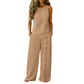 👕 ¡TIEMPO LIMITADO 50% DE DESCUENTO! ✨ Conjunto de dos piezas para mujer – camiseta sin mangas, pantalones anchos, 8 colores 🌿